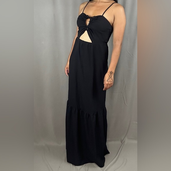Black goth maxi dress - Picture 2 of 6